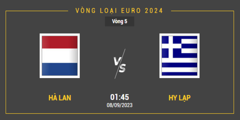 Hà Lan vs Hy Lạp